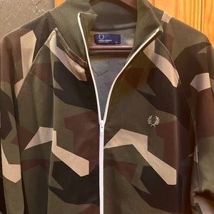 Fred Perry Camo Track Jacket